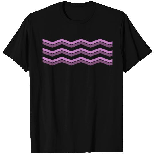 Queer Chevron Pattern T Shirts