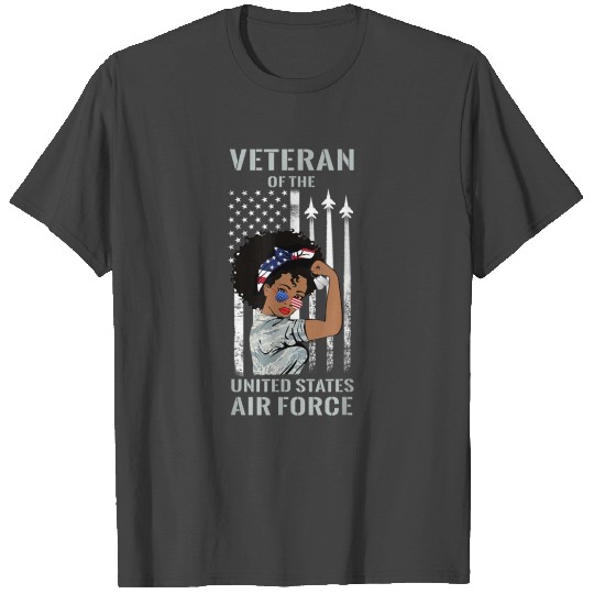 Air Force Veteran Women, Funny USAF Women Gift, T Shirts