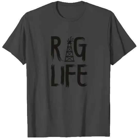 Oilfield Wife Roughneck Oil Drilling Frac crew T Shirts