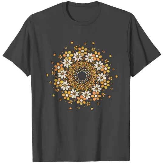 Peace Flower Mandala T Shirts