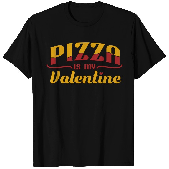 Pizza Valentines Day aesthetic T Shirts