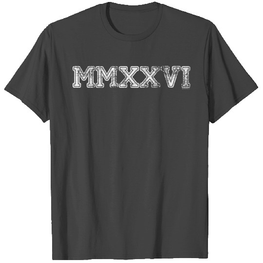 Class Of 2026 Mmxxvi Graduation Spirit Senior 2026 T Shirts