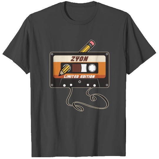 Zyon Limited Edition Cassette Tape Vintage Style T Shirts