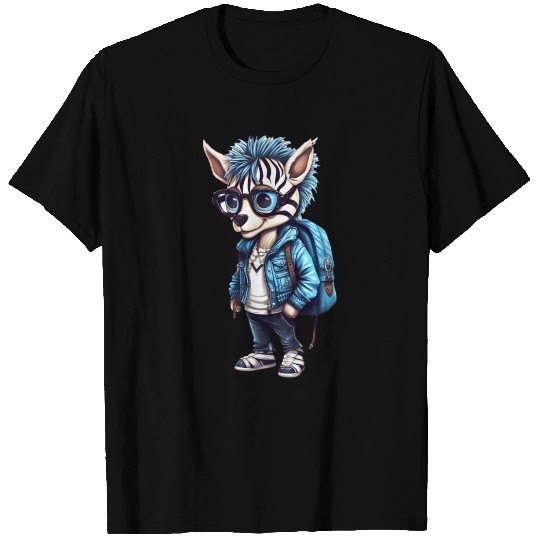 Cute Zebra Cartoon T Shirts