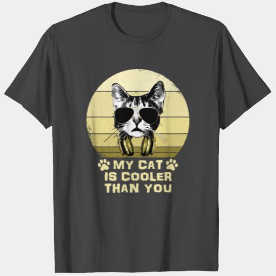 My Cat Is Cooler Than You Bling T Shirts