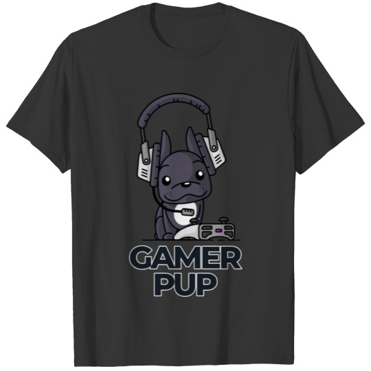 Cute Gamer Pup Social Distancing Like A Boss T Shirts
