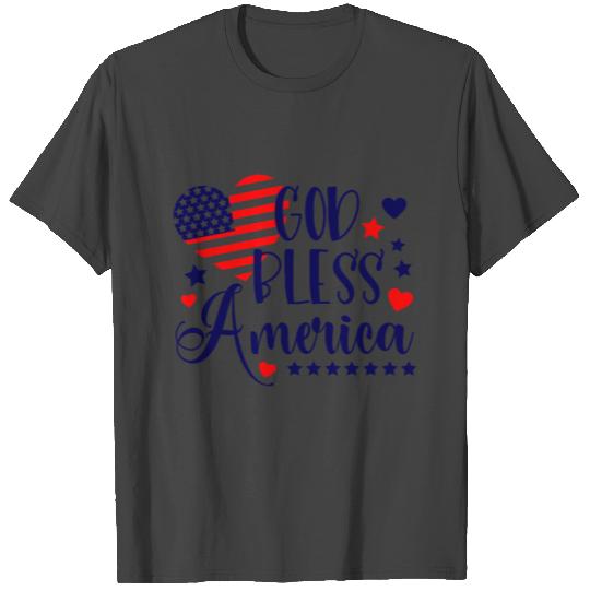 God Bless America T Shirts