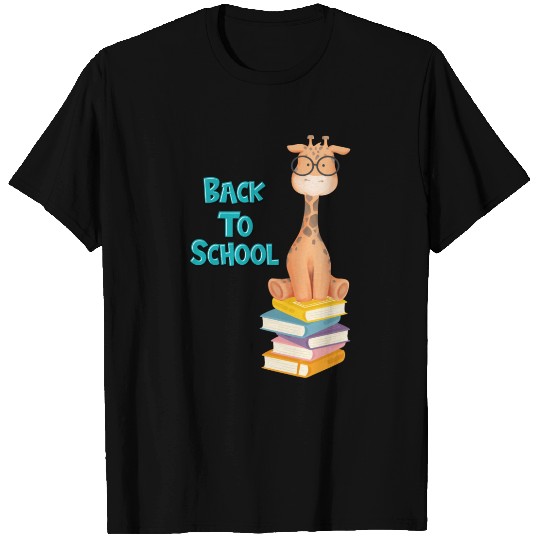 Back To School Giraffe T Shirts