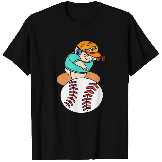 Cute Chibi Baseball Pitcher T Shirts