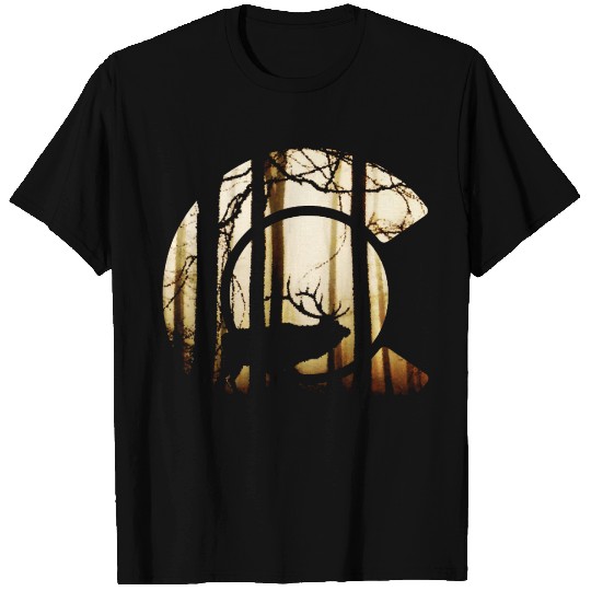 Colorado Flag Elk Hunting T Shirts