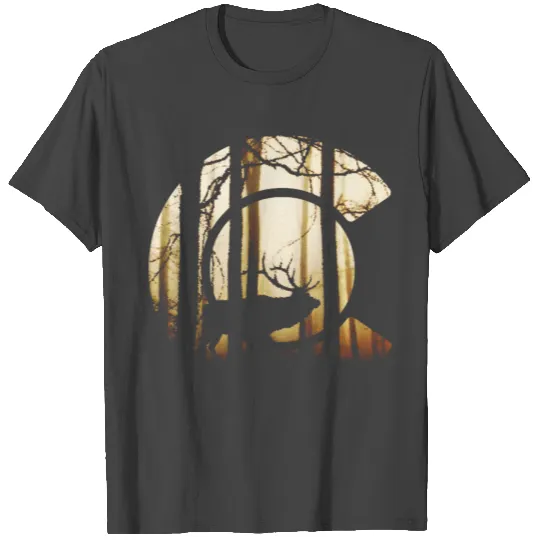 Colorado Flag Elk Hunting T Shirts