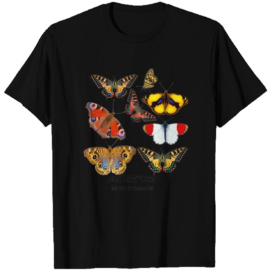Butterflies in my stomach T Shirts