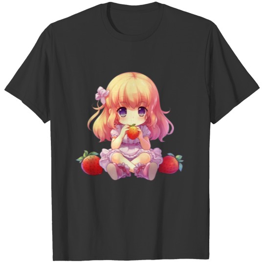 Strawberry girl T Shirts