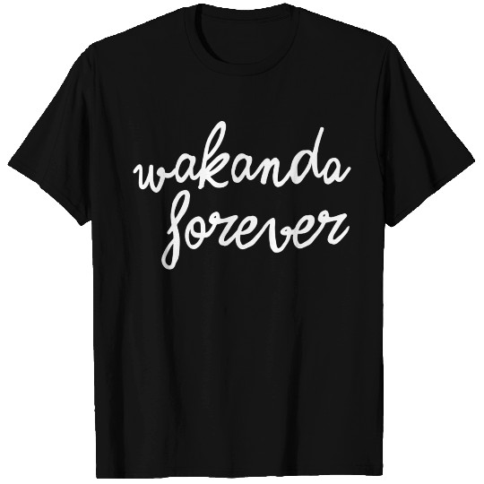 Wakanda Forever stars T Shirts