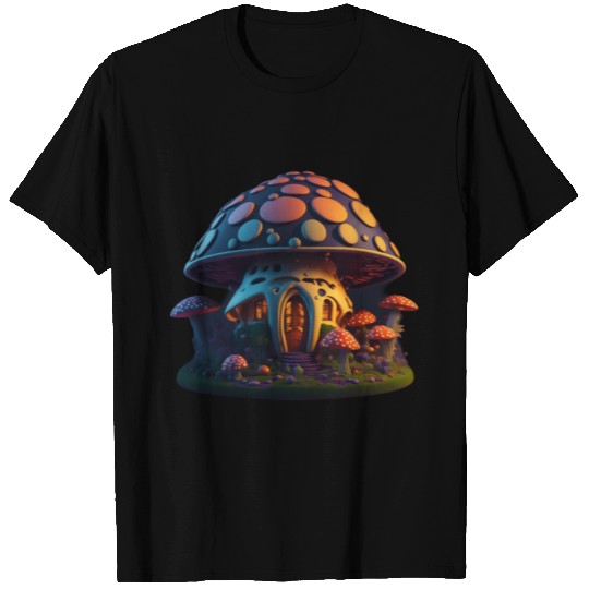 Cute Mushroom Cottage T Shirts, Cottagecore lover,