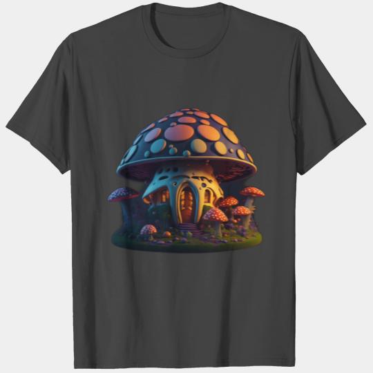Cute Mushroom Cottage T Shirts, Cottagecore lover,