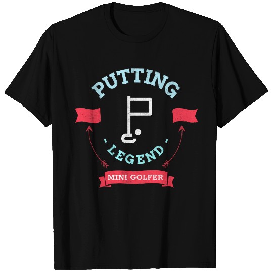 Mini Golf | Miniature Golf | Mini Golfer T Shirts
