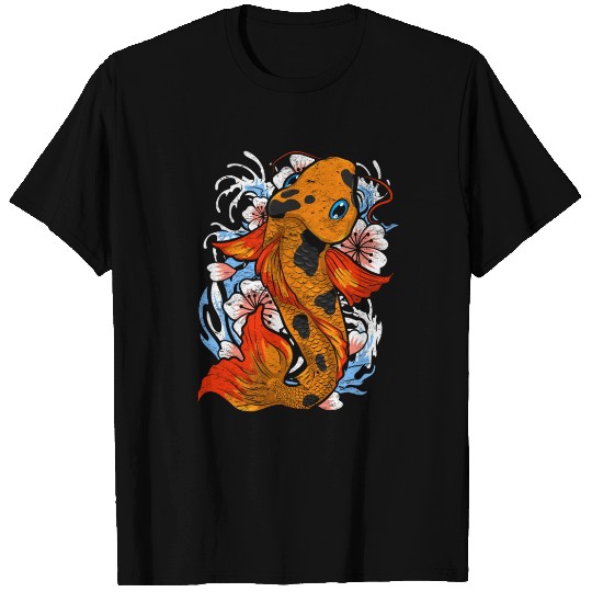 Koi fish farm gift colorful koi carp T Shirts