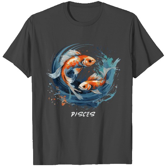 Pisces Astrology Zodiac Sign T Shirts