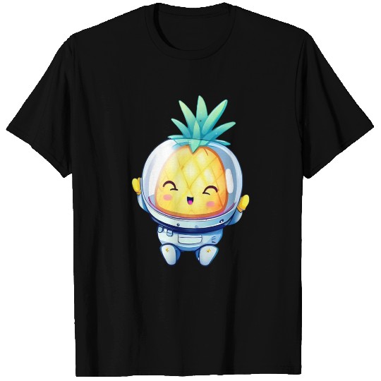 Kawaii astronauts pineapple T Shirts