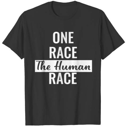 One Race The Human Race Black Lives Matter Civil T Shirts