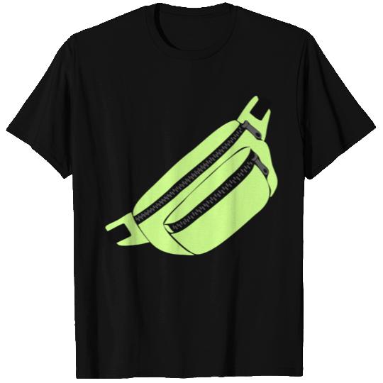 Lime Green Fanny Pack Illustration T Shirts
