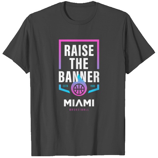 Miami Heat Playoff Championship Banner T Shirts