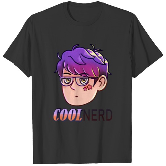 Cool Nerd - Colour Purple design T Shirts