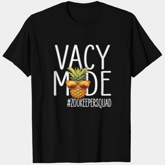 Zookeeper Vacation Vacy Mode Zookeepersquad T Shirts