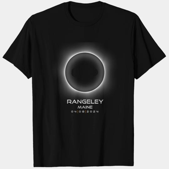 2024 Rangeley Maine Eclipse Souvenir Memento T Shirts
