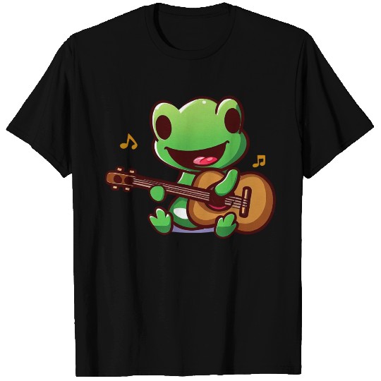 Grooving Frog guitarist T Shirts