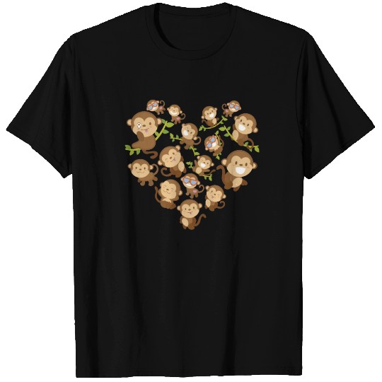chimpanzee monkey T Shirts