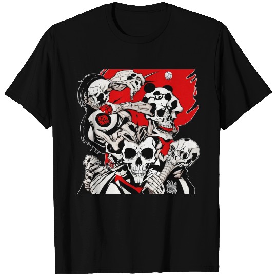 skeleton T Shirts aesthetic