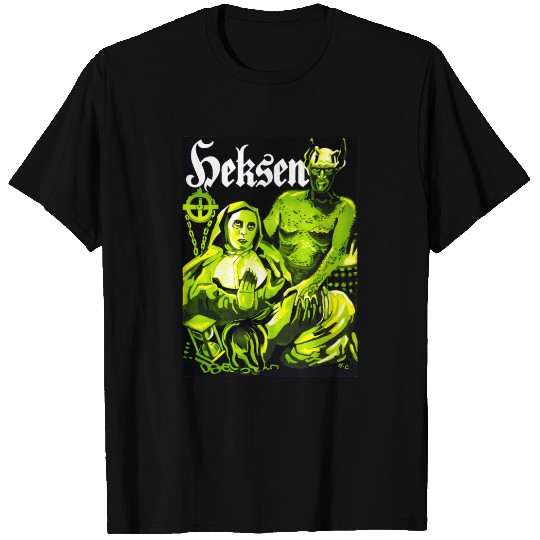 Satan Nun Witch Halloween Monster Horror Movie T Shirts