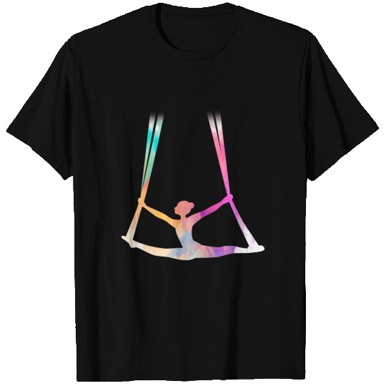 Aerial Sil Circus Yoga T Shirts