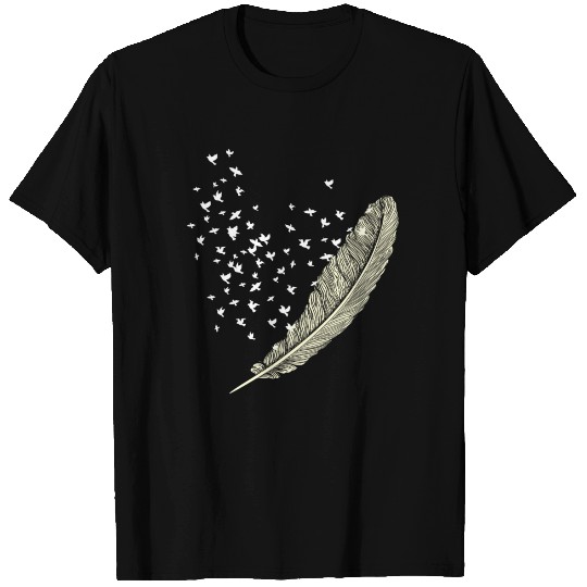 Feather Birds T Shirts