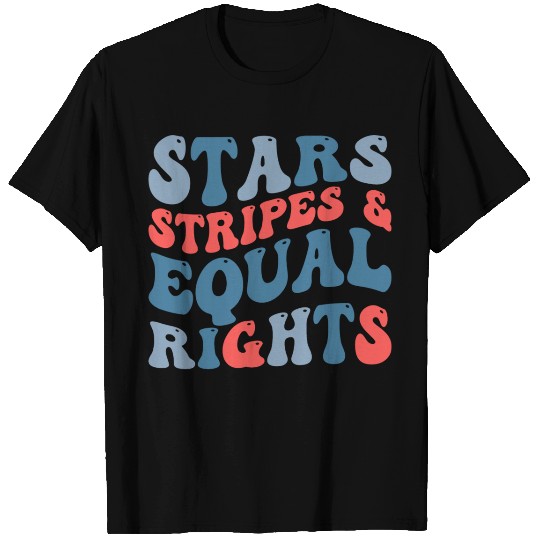 Stars Stripes And Equal Rights T Shirts