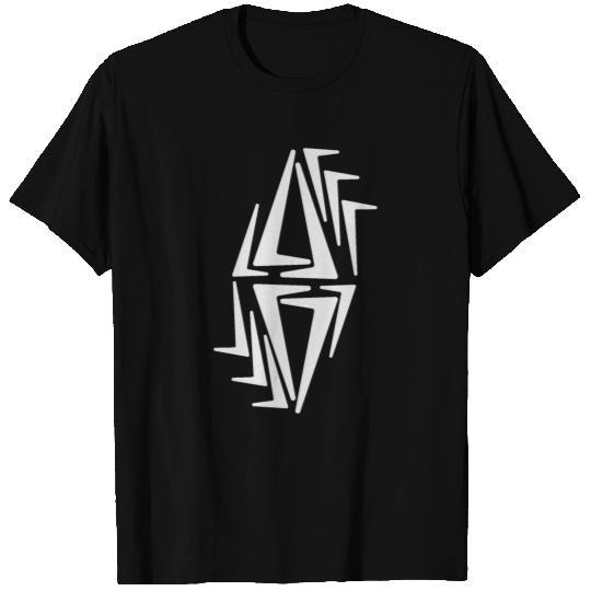 Abstract Aztec Symbol T Shirts