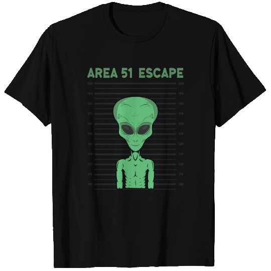 Storm Area 51 Funny Alien Escape T Shirts