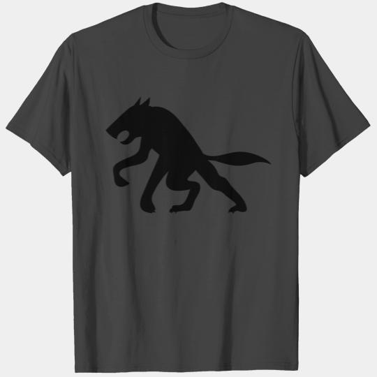 WEREWOLF WOLFMAN left T Shirts