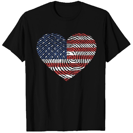 4th Of July I Love America T Shirts