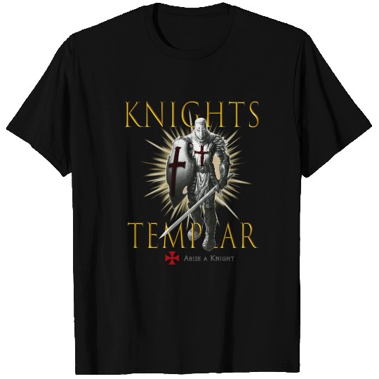 Knights Templar Christian Religious Warrior Oath E T Shirts