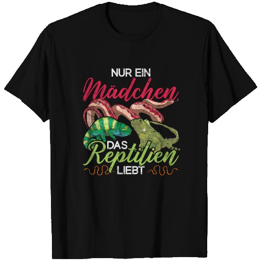 Just a girl who loves reptiles tropical reptile T Shirts
