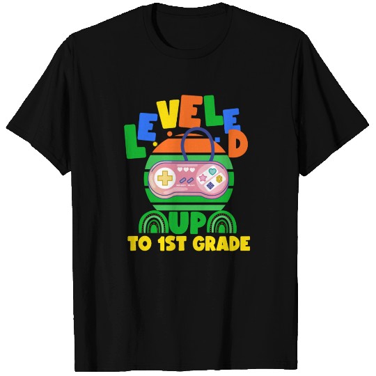 Level up to 1st grade, back to school T Shirts