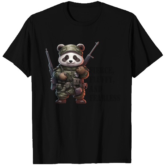 Cute Panda Army Panda Fierce Panda T Shirts