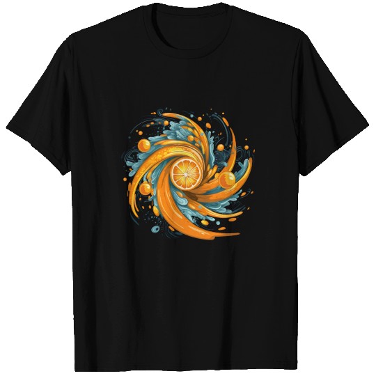 Orange Fruit Milkyway Solar Tangerine Cute T Shirts