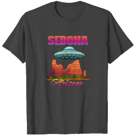 UFO in the Arizonna countryside of Sedona T Shirts