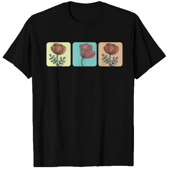 Tulips flower rose T Shirts