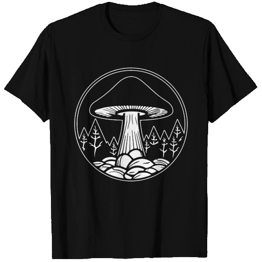 Mushroom Picker Fungi Forest T Shirts
