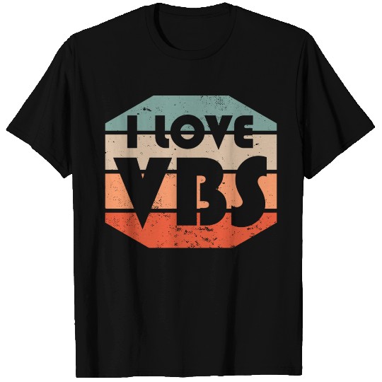I Love VBS Summer Camp Vacation Bible School Crew T Shirts